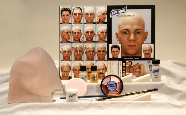 Professional Bald Cap Complete Kit