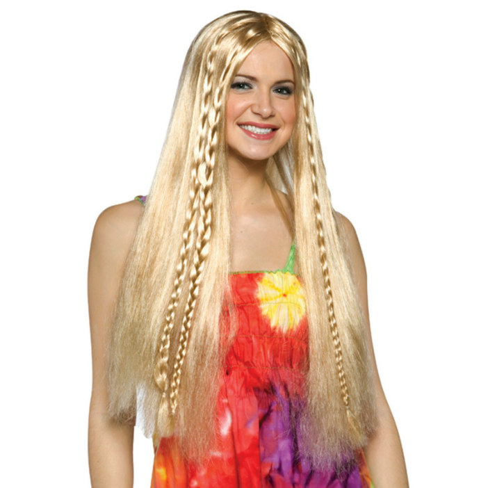 Hippie Wig - Blonde - Click Image to Close