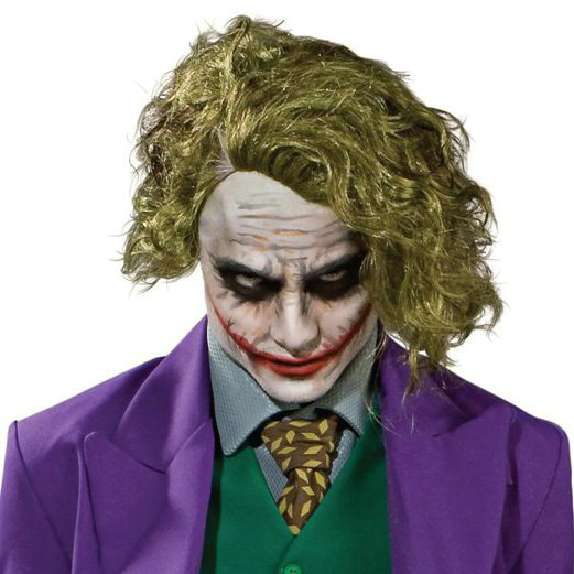 Batman Dark Knight The Joker Adult Wig - Click Image to Close