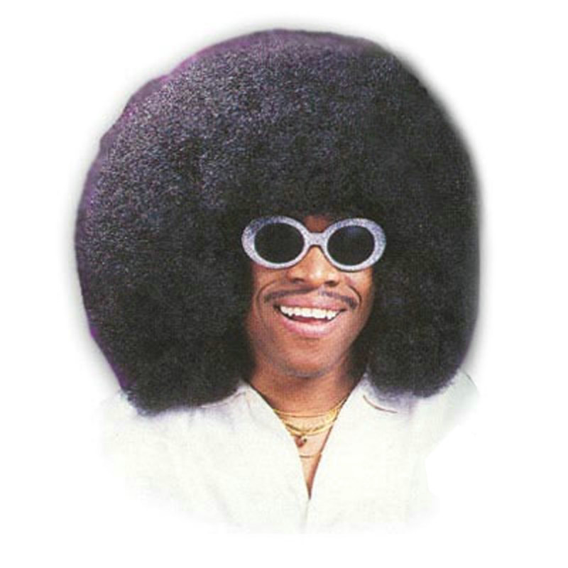 Wig, Super ''Fro'', Black - Click Image to Close