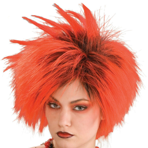 Red Punk Wig Adult