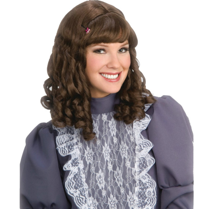 Brown Scarlet Wig - Click Image to Close