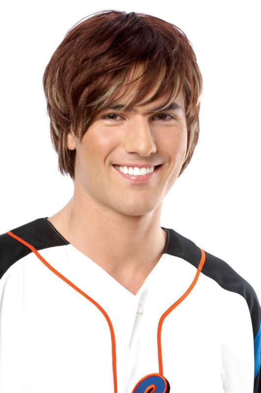 Heartthrob Brown Wig - Adult - Click Image to Close