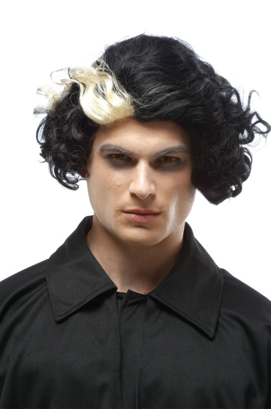 Sweeney Todd - Barber (Black/Platinum) Adult Wig