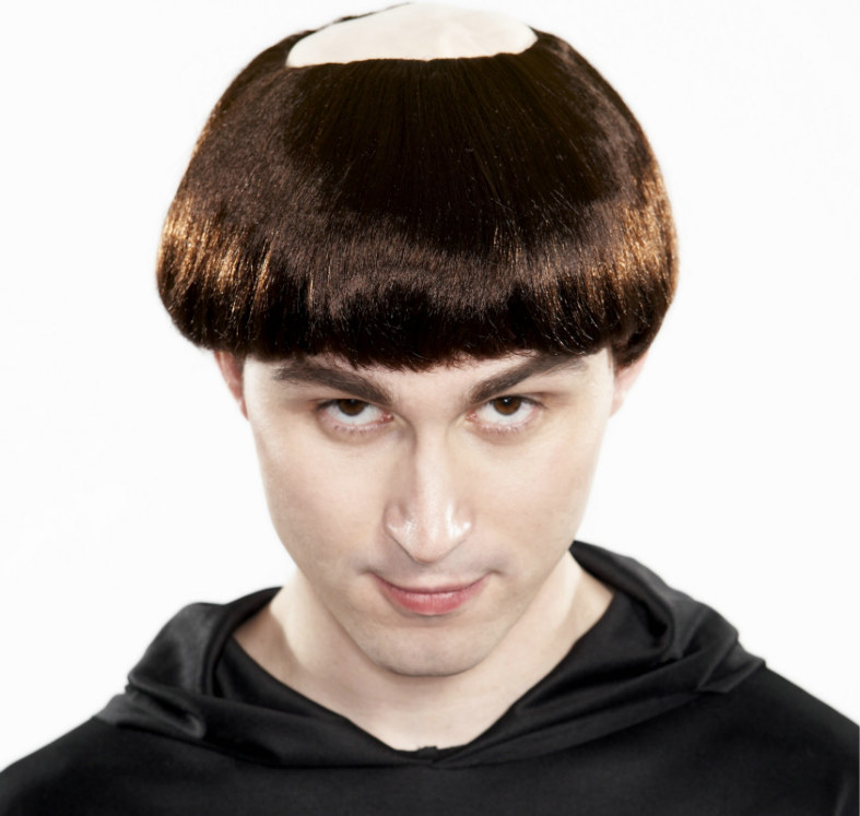 Monk Adult Wig - Click Image to Close