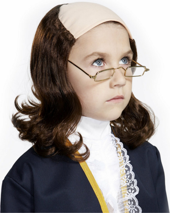 Benjamin Franklin Child Wig - Click Image to Close