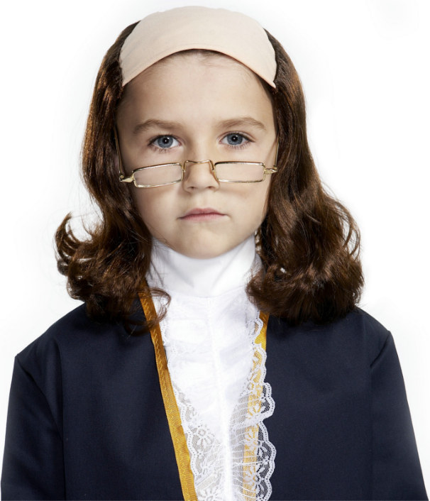 Benjamin Franklin Child Wig - Click Image to Close