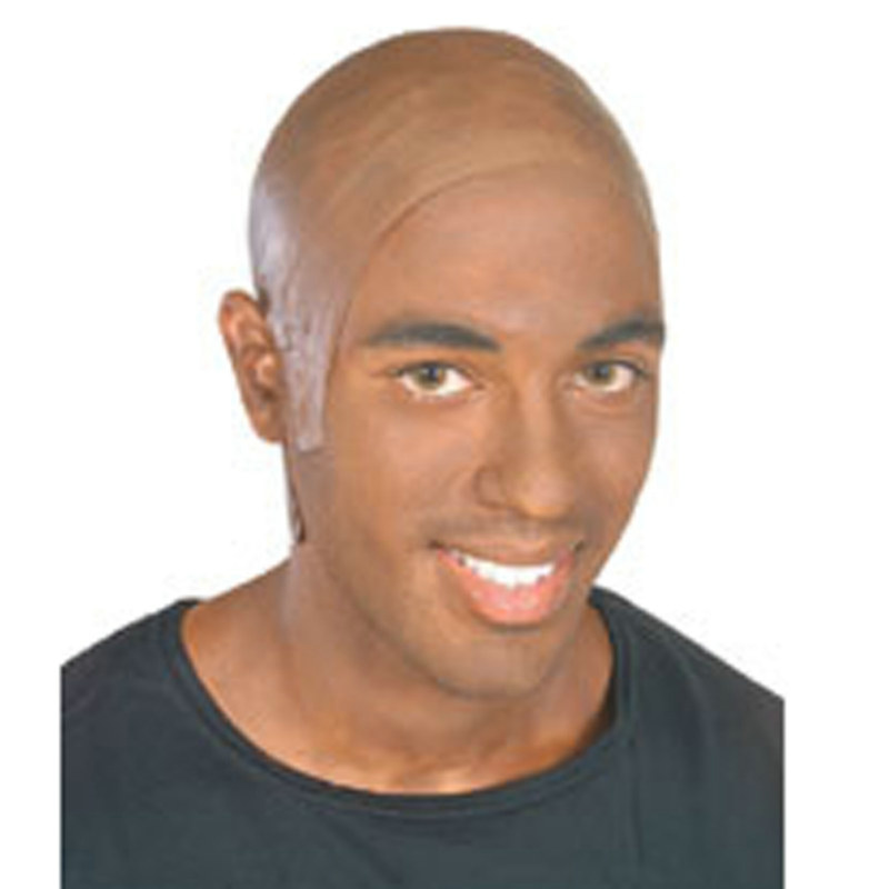 Latex Dark Bald Head - Click Image to Close