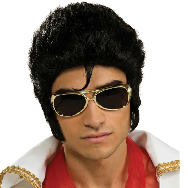 Elvis Deluxe Wig Adult - Click Image to Close