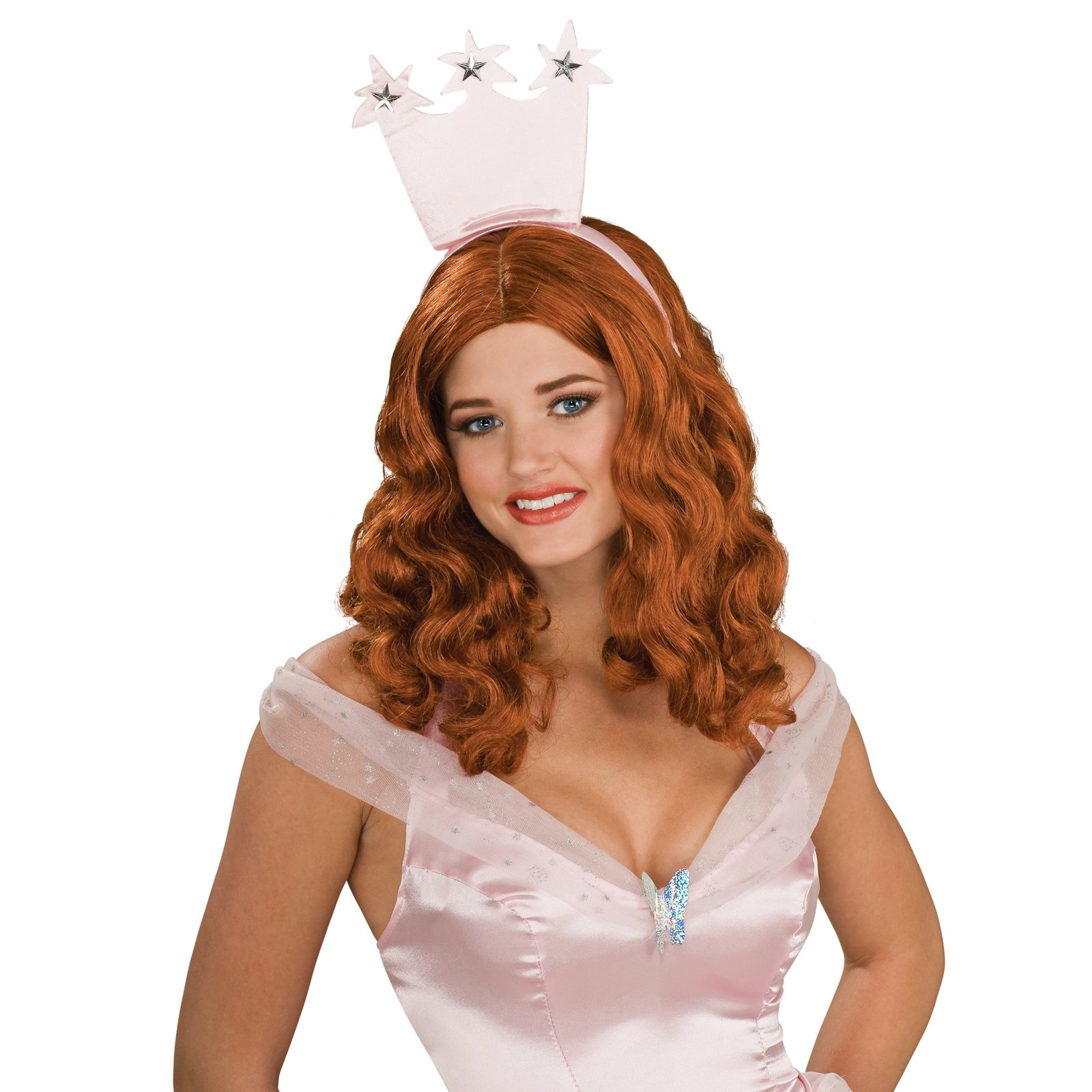 The Wizard of Oz Deluxe Glinda Wig Adult - Click Image to Close