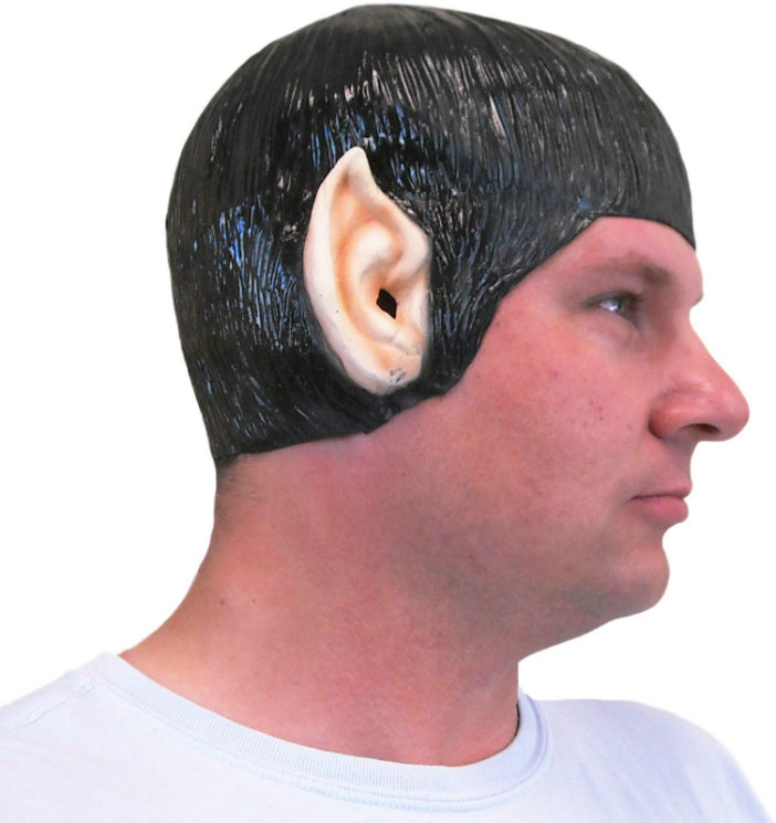 Star Trek Classic Spock Wig with Ears Adult - Click Image to Close