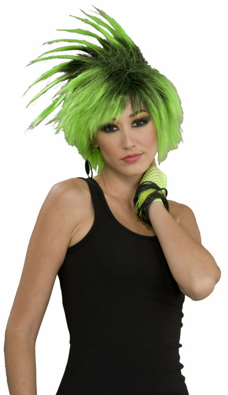 Twist O' Lime Adult Wig - Click Image to Close