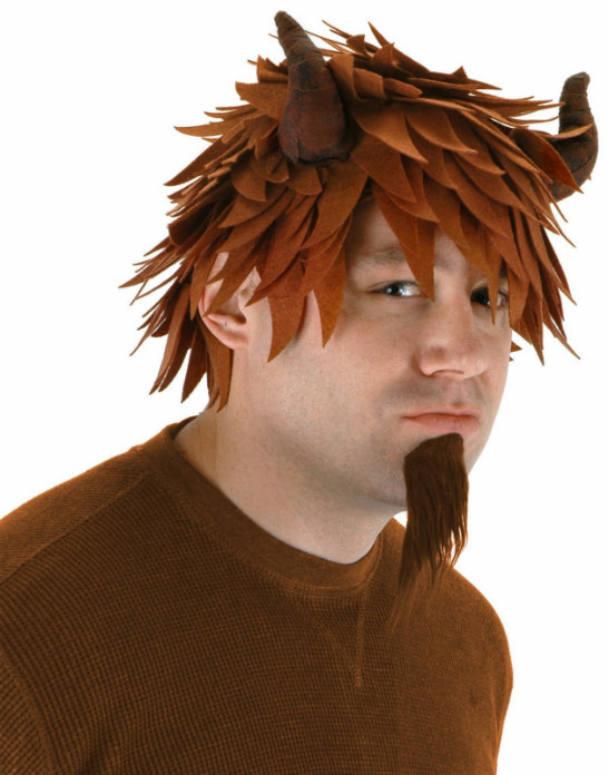 Brown Pan Wig - Click Image to Close