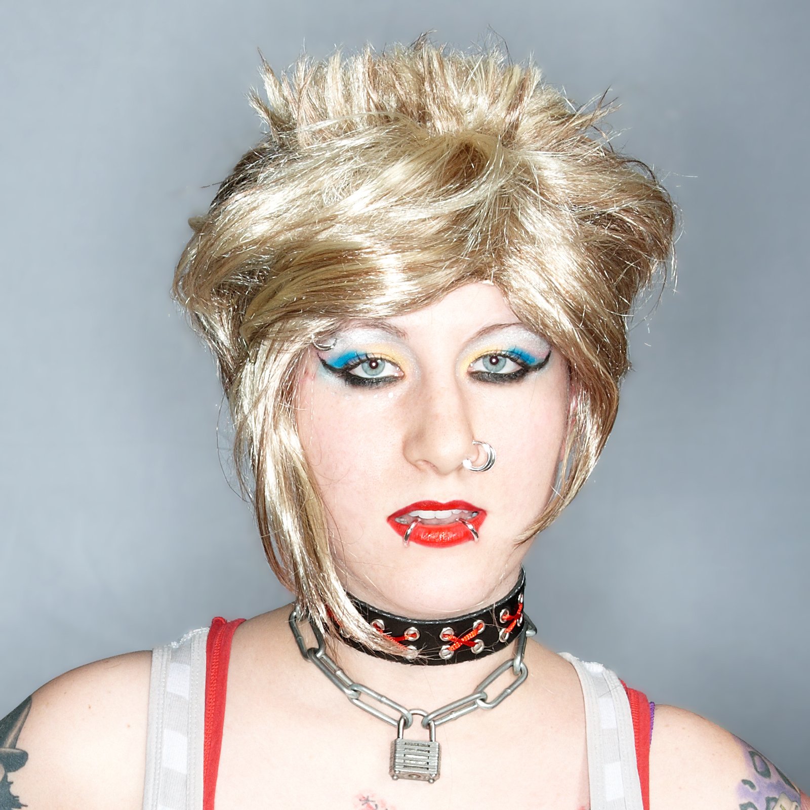 Punk Adult Wig - Click Image to Close