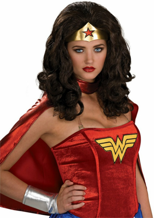 Wonder Woman Adult Wig - Click Image to Close