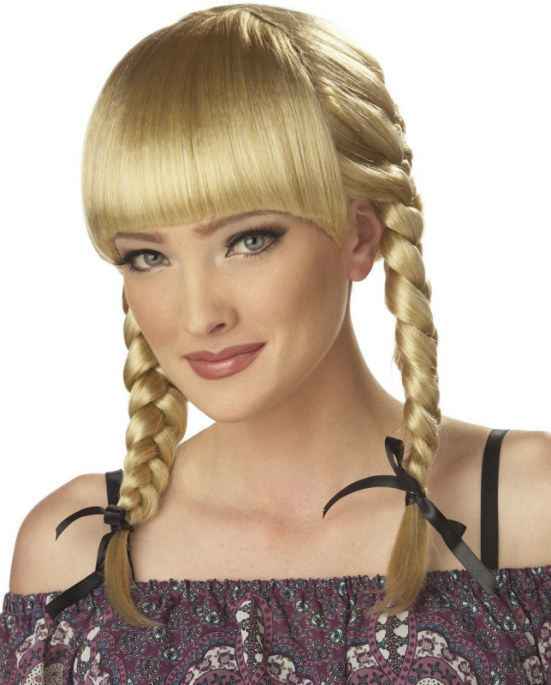 Bohemian Braids (Blonde) Adult Wig