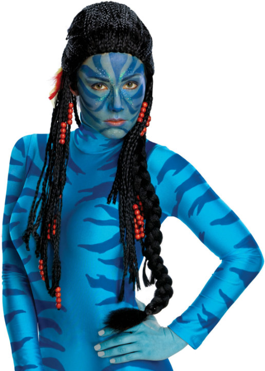 Avatar Movie Neytiri Deluxe Adult Wig - Click Image to Close