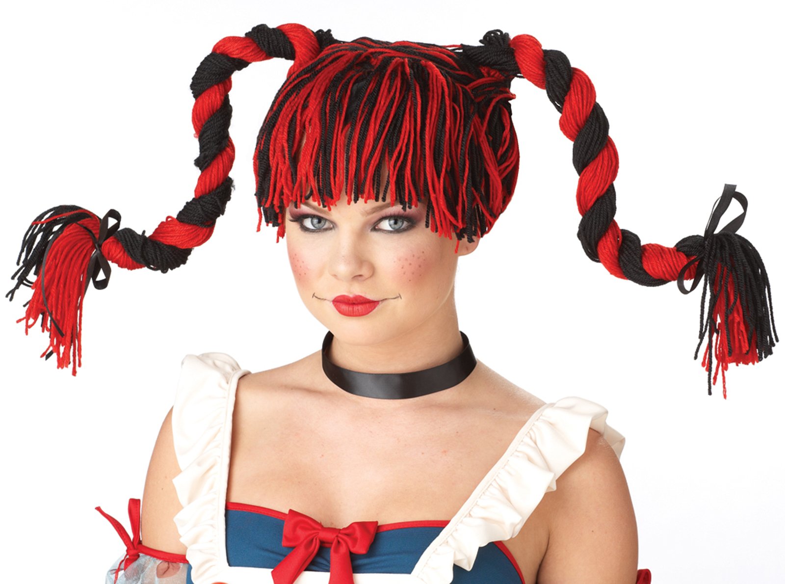 Rag Doll Wig Teen - Click Image to Close