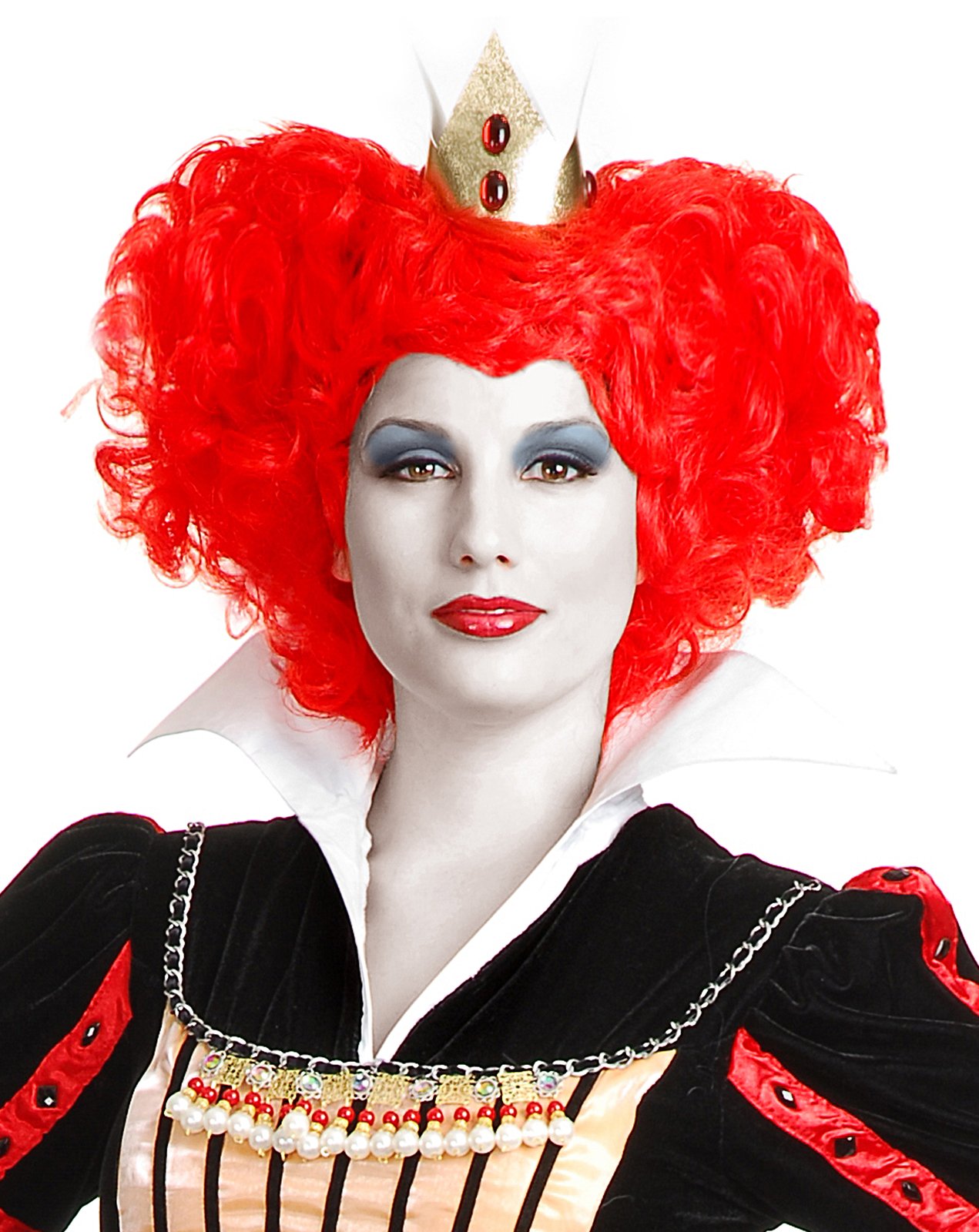 Red Queen Wig (Adult) - Click Image to Close