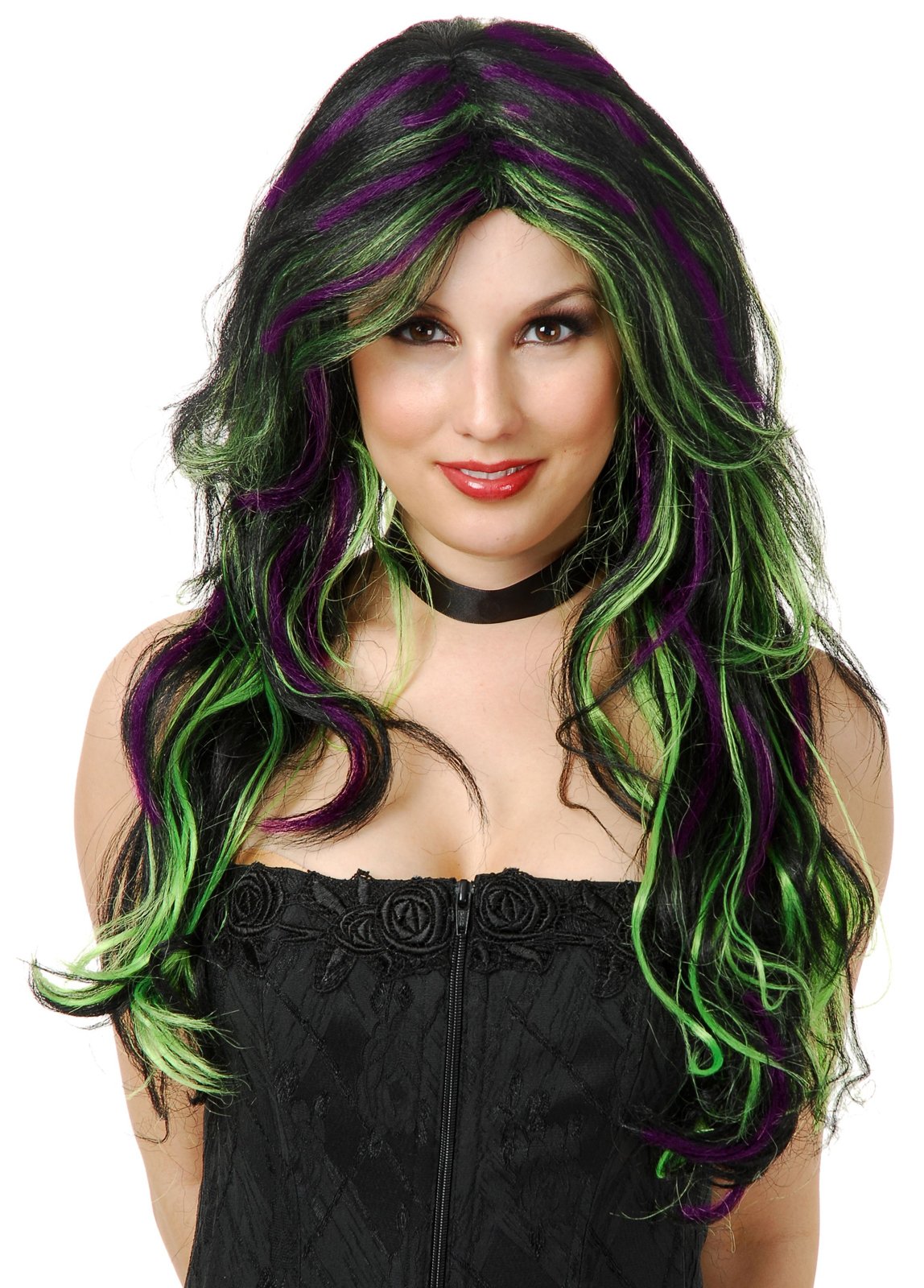 Emerald Witch Wig (Adult)