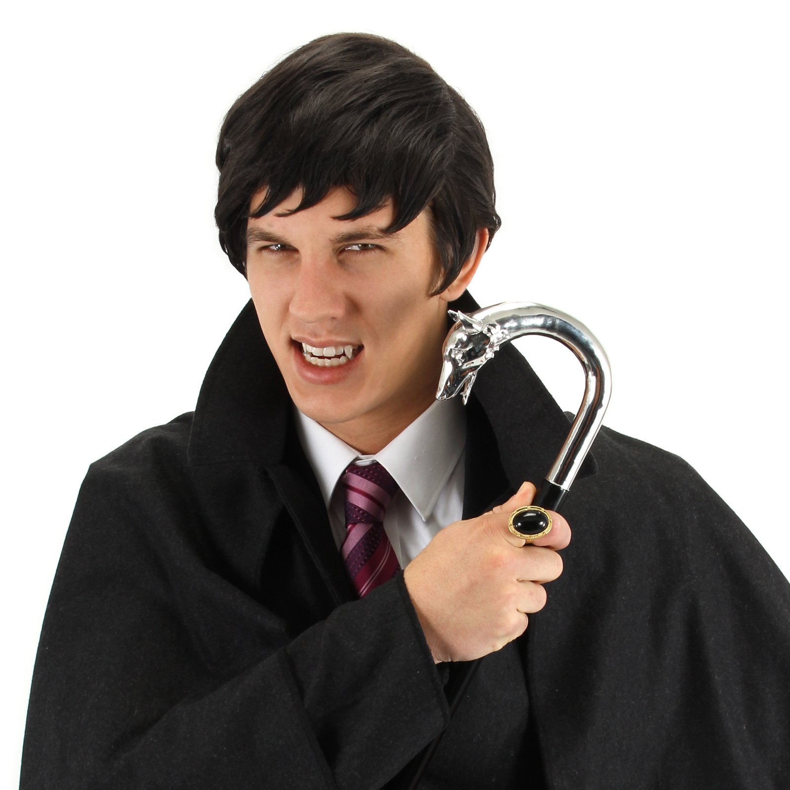 Dark Shadows Barnabas Wig Adult - Click Image to Close