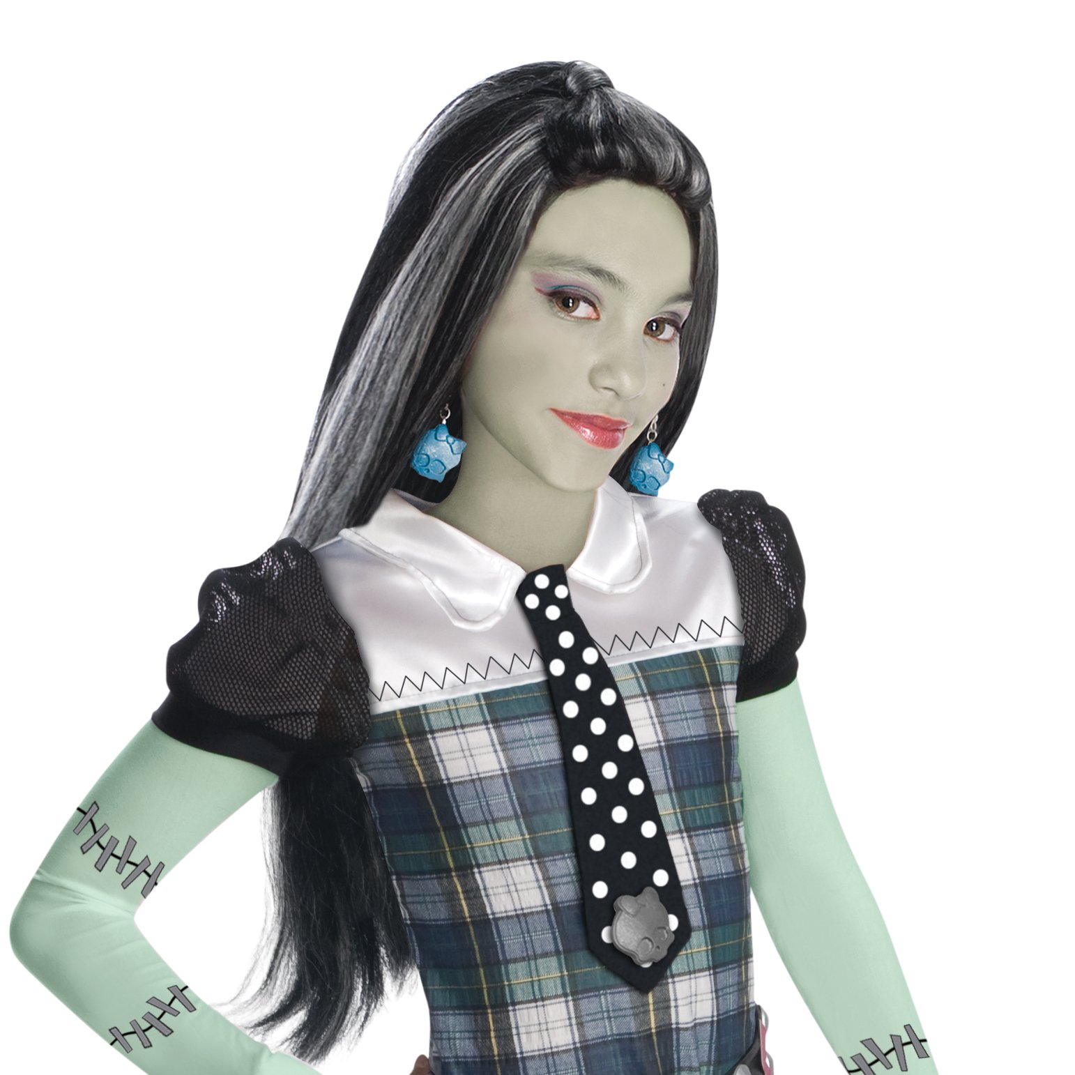 Monster High - Frankie Stein Wig (Child) - Click Image to Close