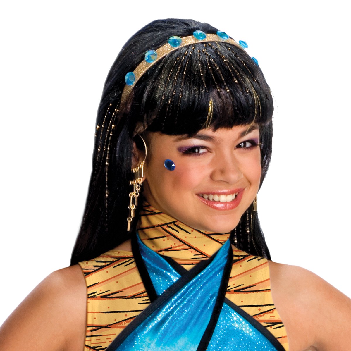 Monster High - Cleo de Nile Wig (Child) - Click Image to Close