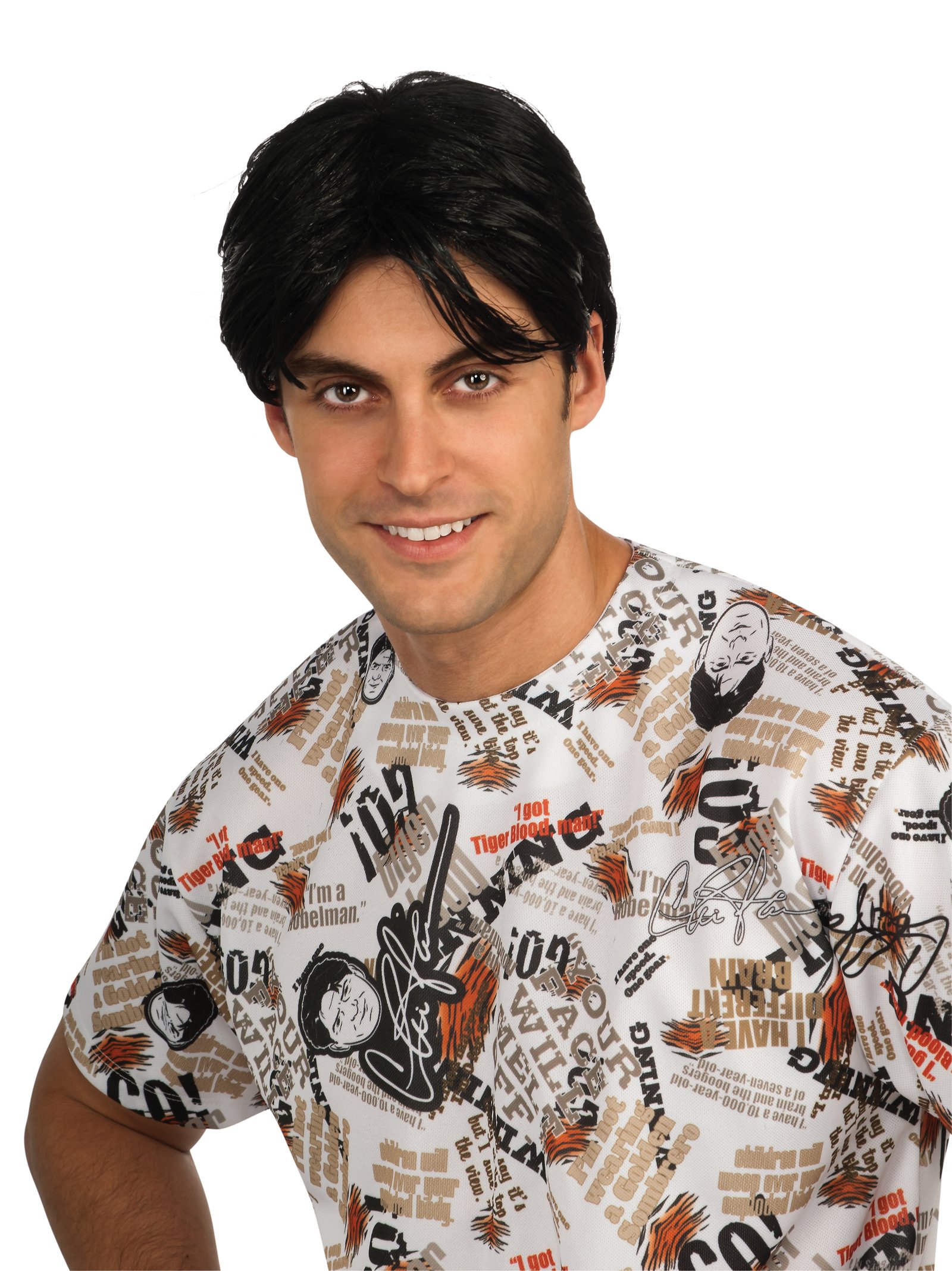 Charlie Sheen Wig (Adult) - Click Image to Close