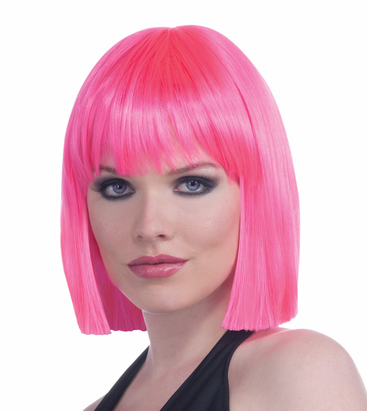 Vibe (Pink) Adult Wig - Click Image to Close