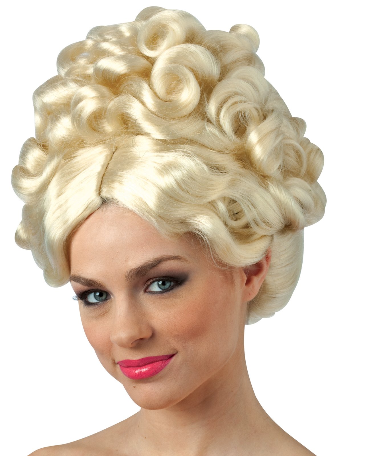 Toddler and Tiara Blonde Adult Wig - Click Image to Close