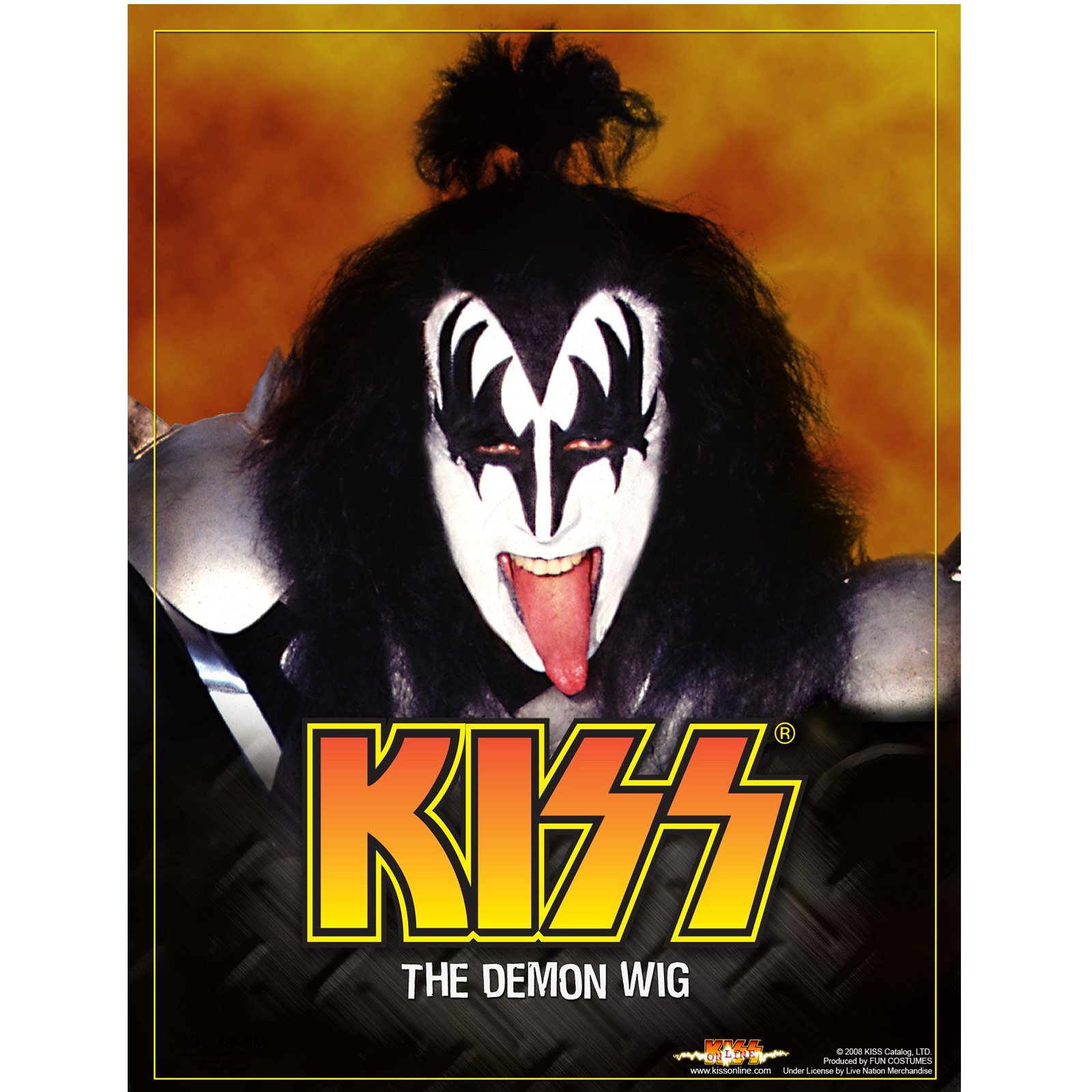 KISS Demon Wig (Adult)