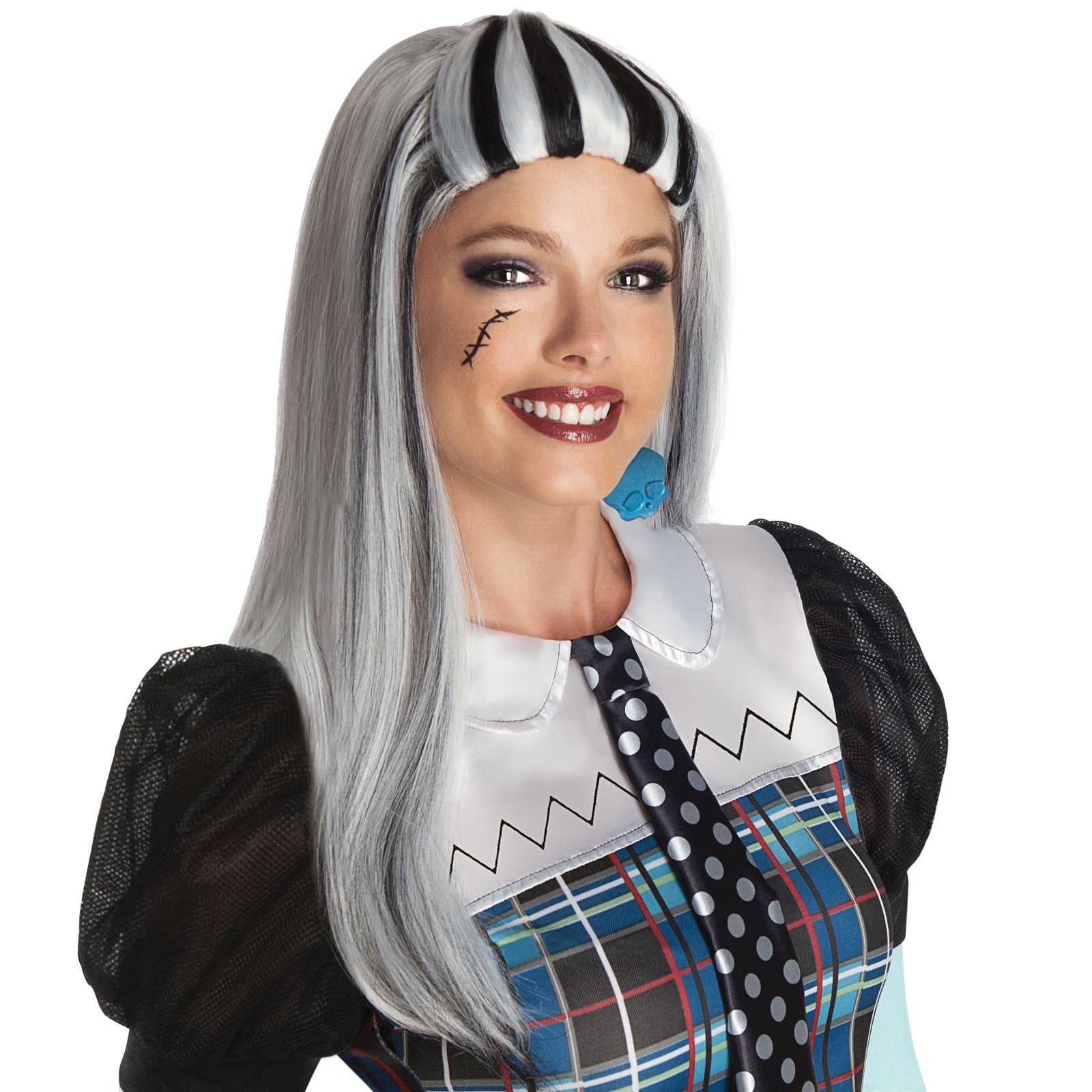 Monster High Frankie Stein Adult Wig - Click Image to Close