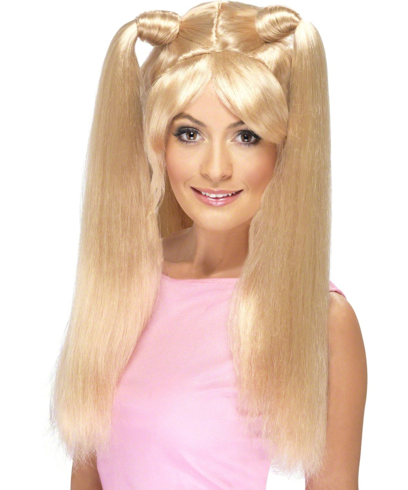 Baby Power Blonde Adult Wig - Click Image to Close