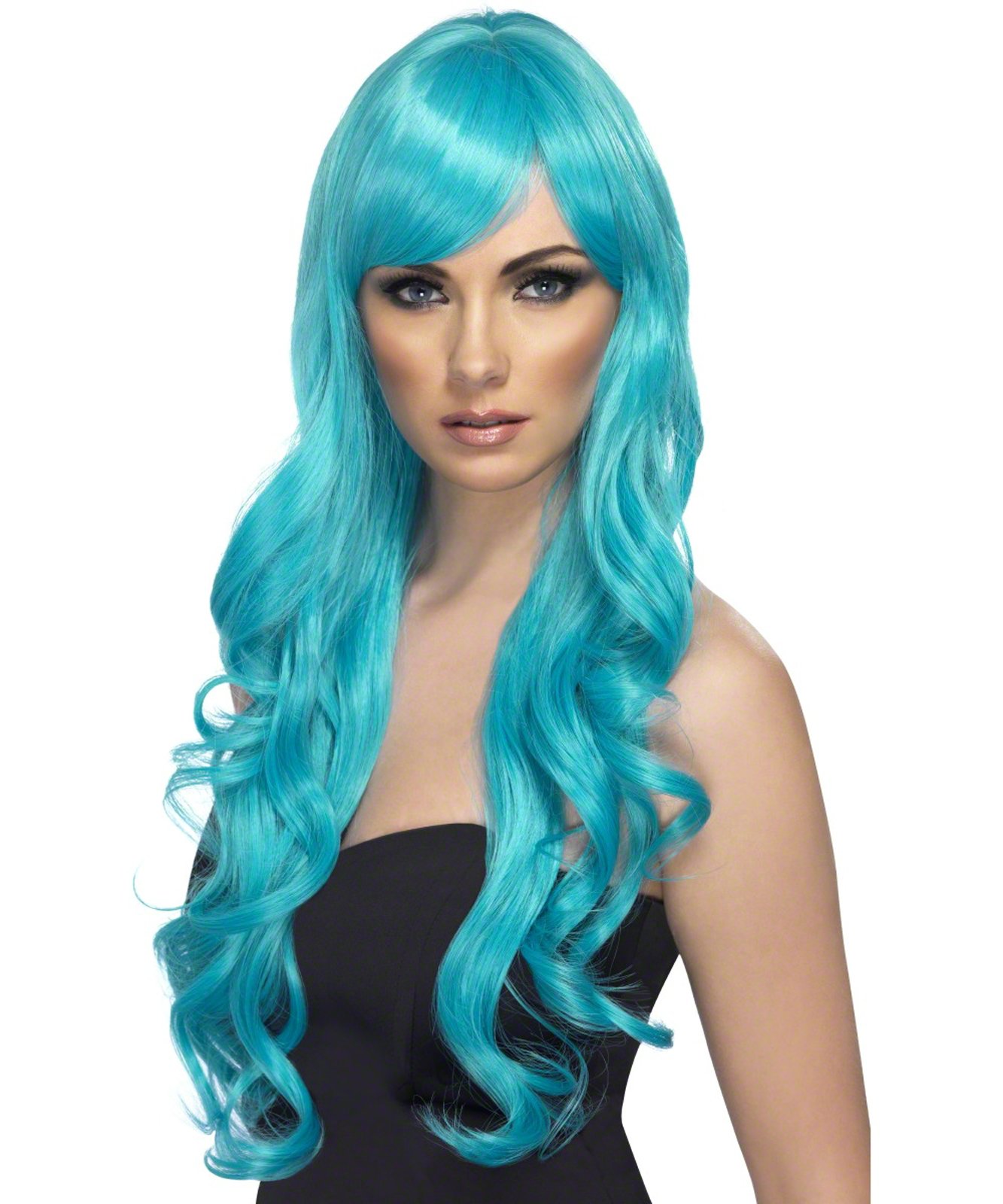 Desire (Aqua) Adult Wig - Click Image to Close