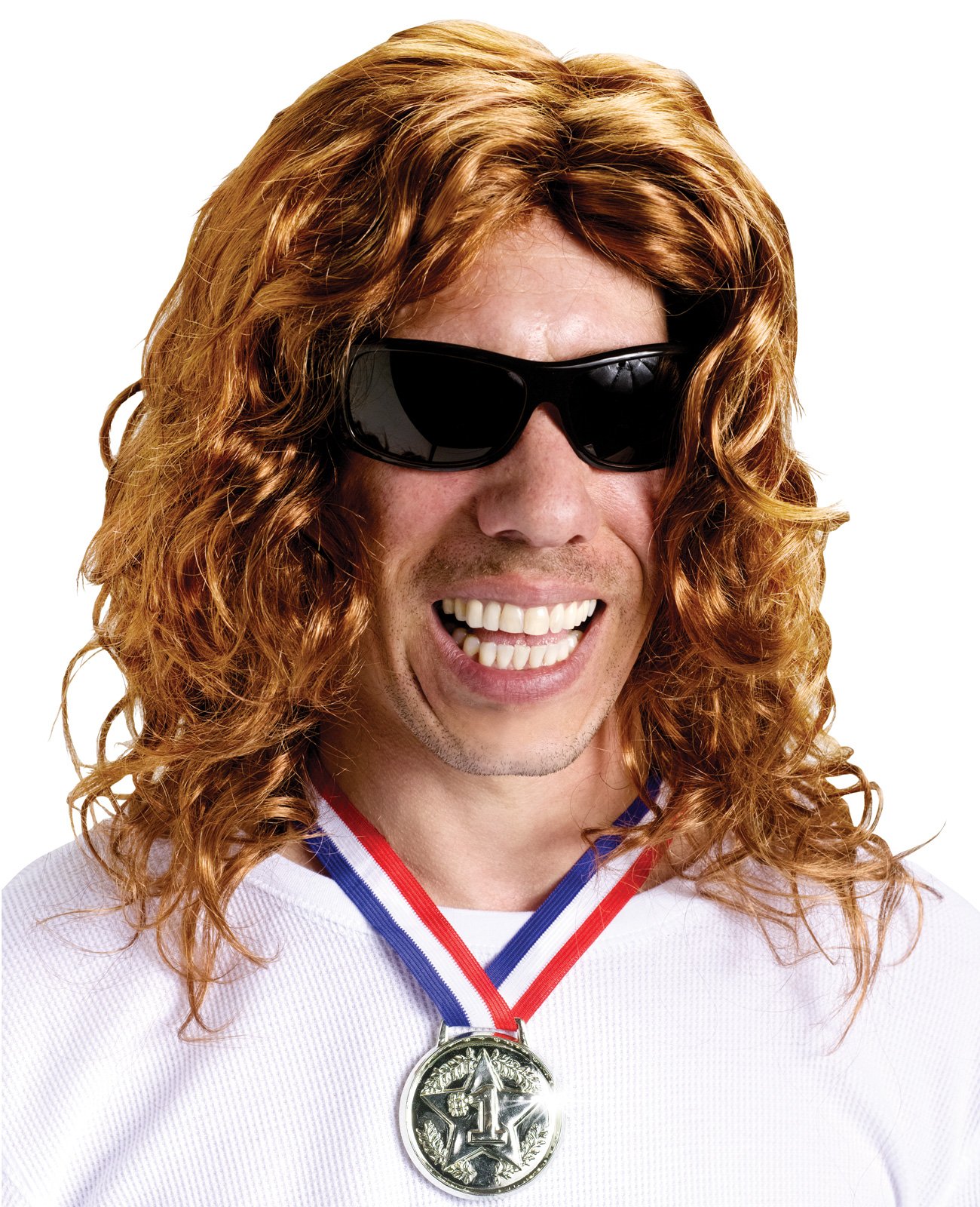 Snowboarder Adult Wig - Click Image to Close