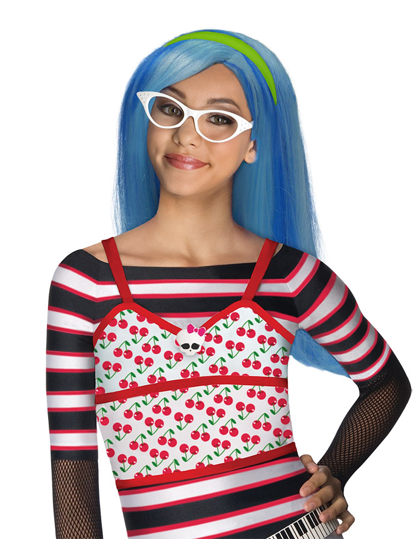 Monster High Ghoulia Yelps Child Wig - Click Image to Close