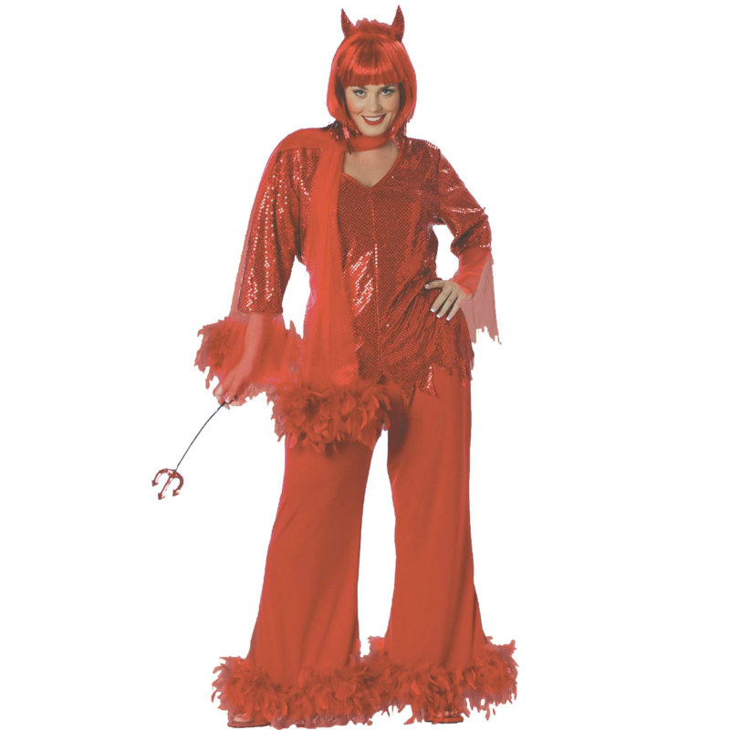 Red Hot Mama Plus Adult Costume