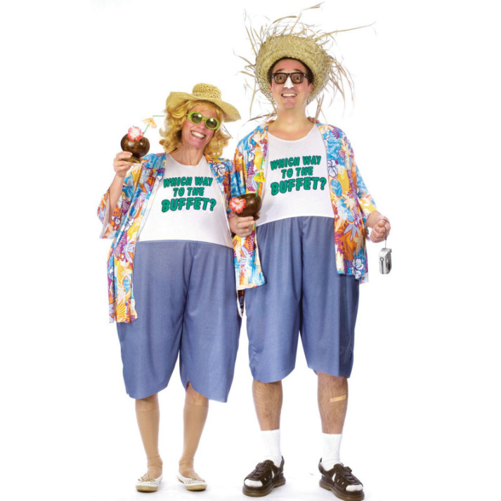 Tacky Traveler Adult Costume