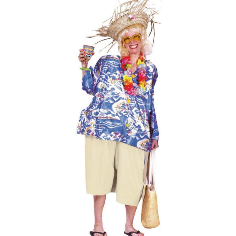 Tacky Traveler Adult Costume - Click Image to Close