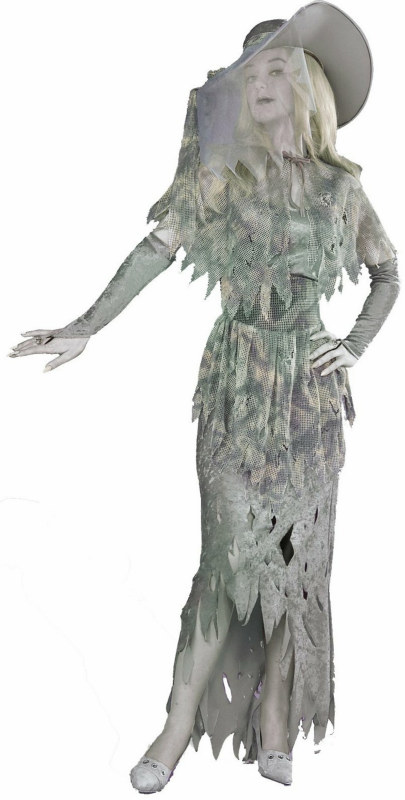 Ghostly Gal Adult Costume - Click Image to Close