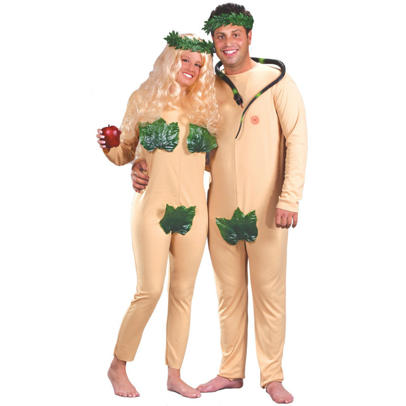 Adam & Eve Adult Costume - Click Image to Close