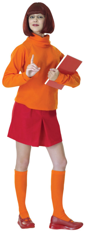 Scooby-Doo Velma Adult Costume - Click Image to Close