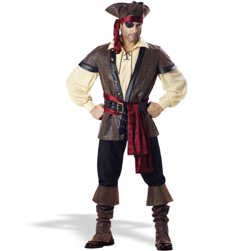 Rustic Pirate - Elite Adult Collection Costume - Click Image to Close