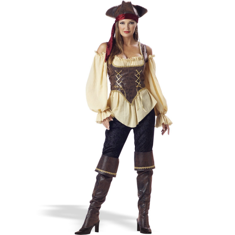 Rustic Pirate Lady - Elite Adult Collection Costume