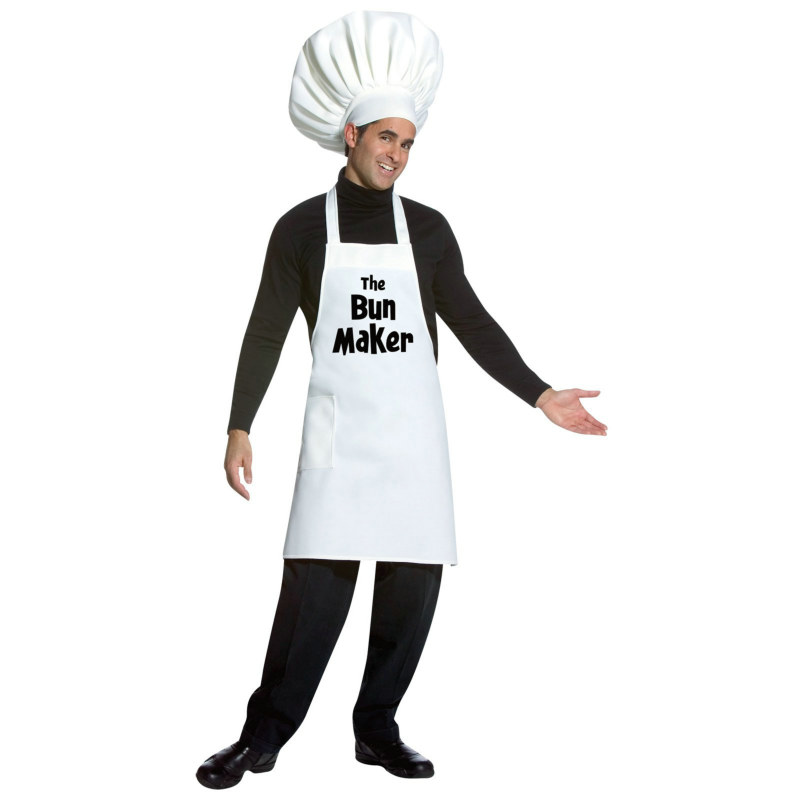 Bun Maker Adult Costume - Click Image to Close