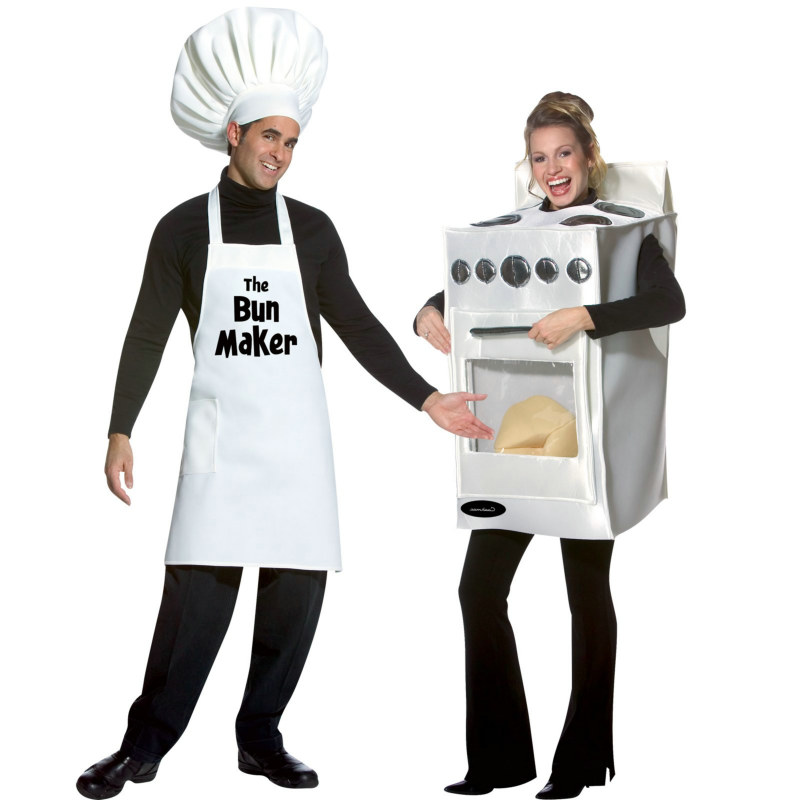 Bun Maker Adult Costume - Click Image to Close