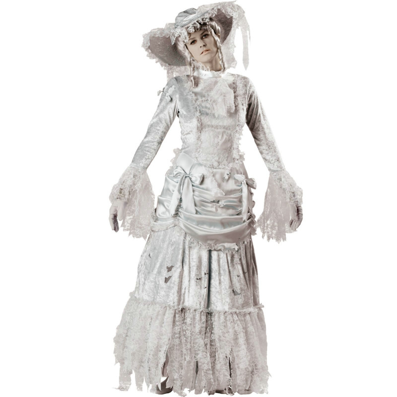 Ghostly Lady Elite Collection Adult - Click Image to Close