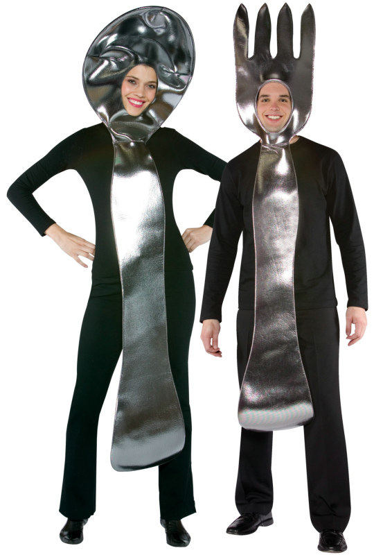 Fork and Spoon Costume Set Adult