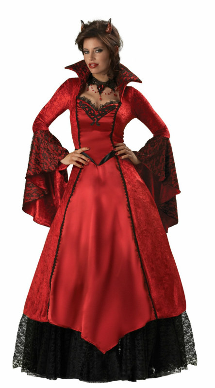 Devil's Temptress Elite Collection Adult Costume - Click Image to Close