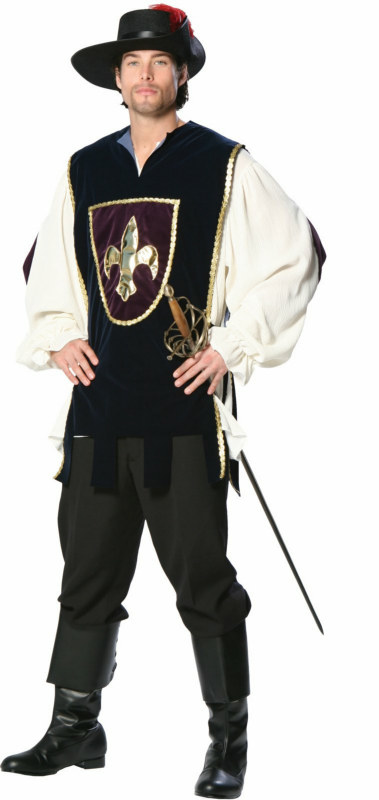 Musketeer Adult Costume - Click Image to Close